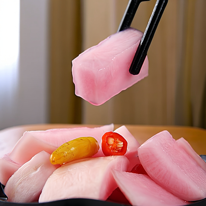 怀化芷江酸萝卜凉拌菜小吃湖南特产辰溪沅陵酸萝卜酸辣爽口泡萝卜