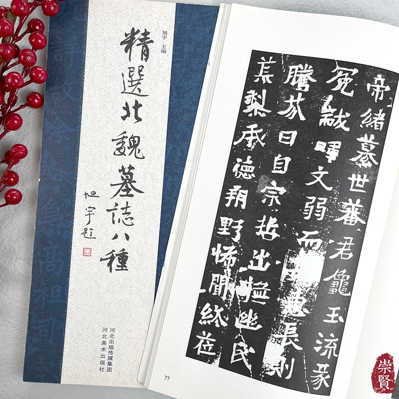 精选北魏墓志八种 旭宇编著 高清印刷初学临摹范本