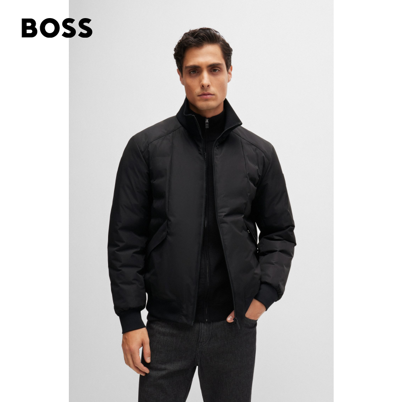 BOSS博斯男士 新款Performance运动风轻盈填料常规版夹克50519279