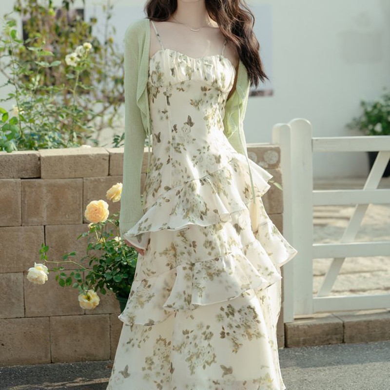 女装气质温柔风连衣裙（找到对应的价格拍下，备注编码）