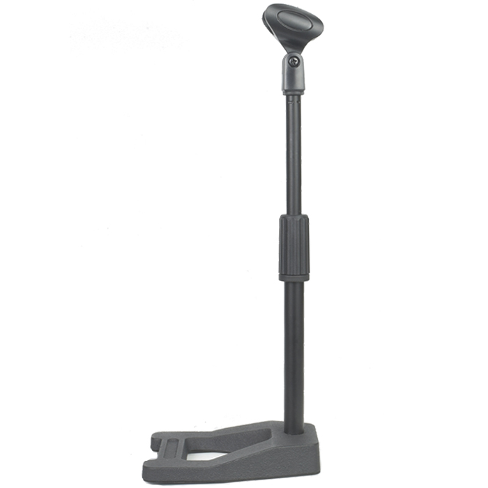 桌面圆盘麦克风升高支架 全金属支持话筒支架 承载力强