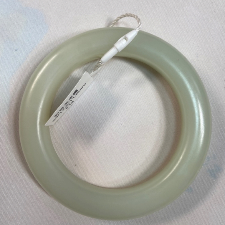 和田玉且末青白手镯59