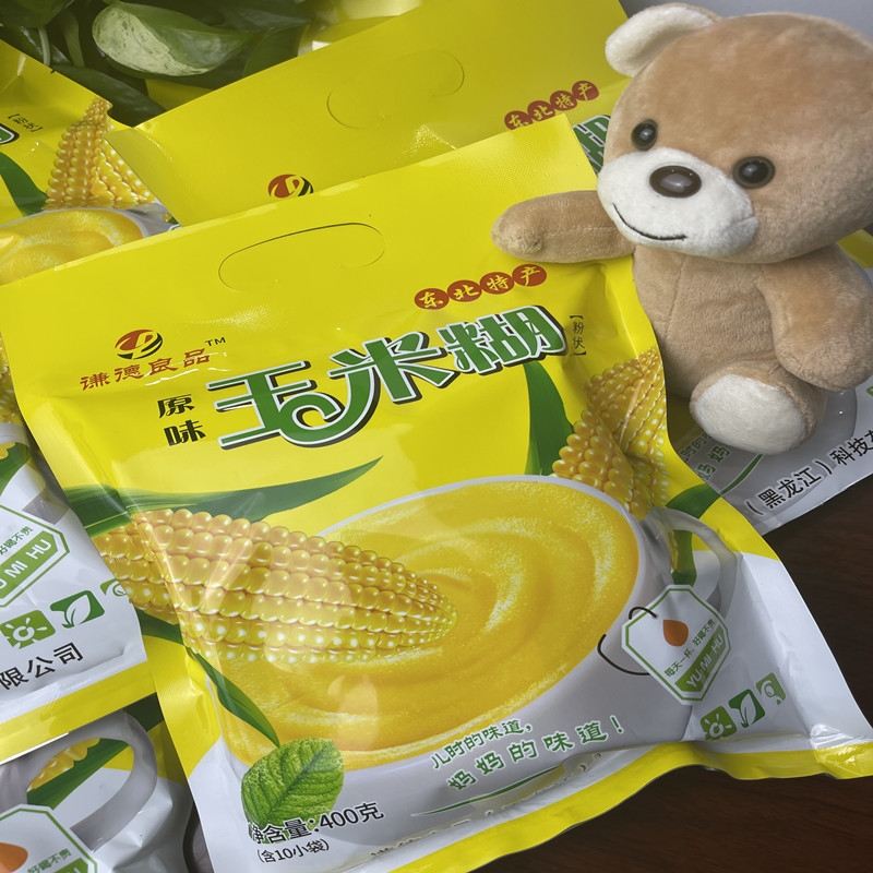 纯东北糯玉米糊原味玉米糊即食冲泡独立小包装400g(10小包)