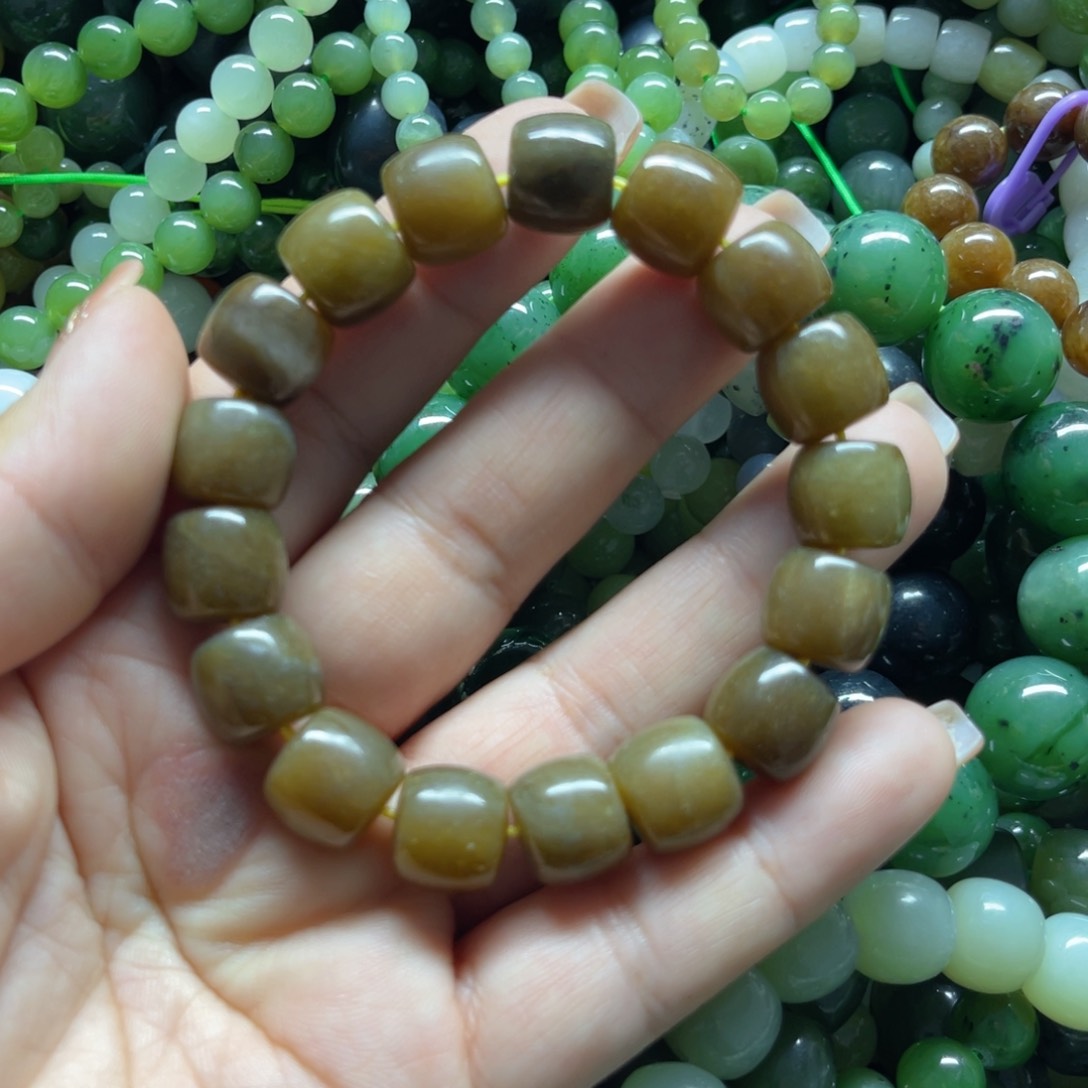 和田玉手链未镶嵌