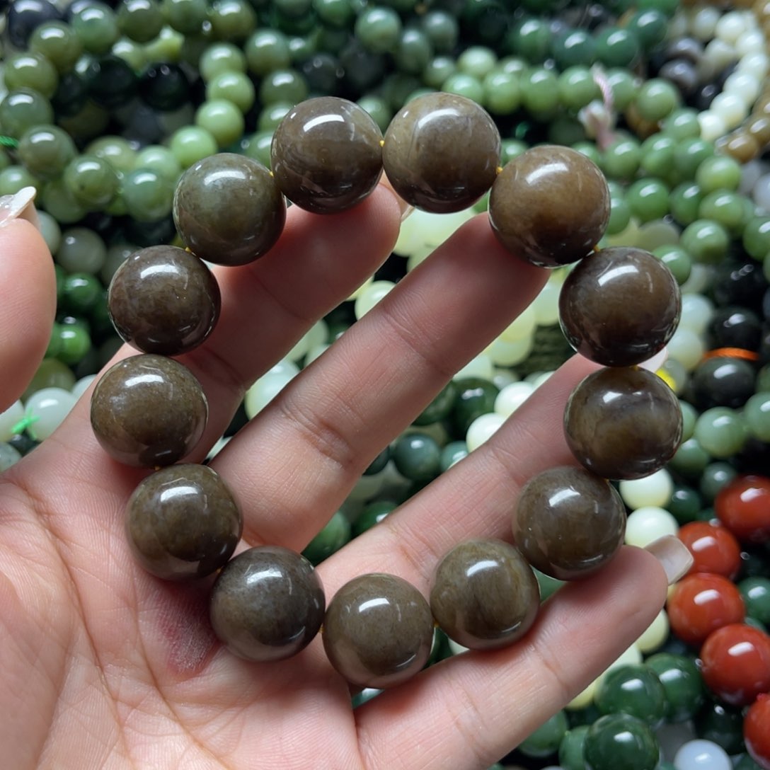 和田玉手链未镶嵌