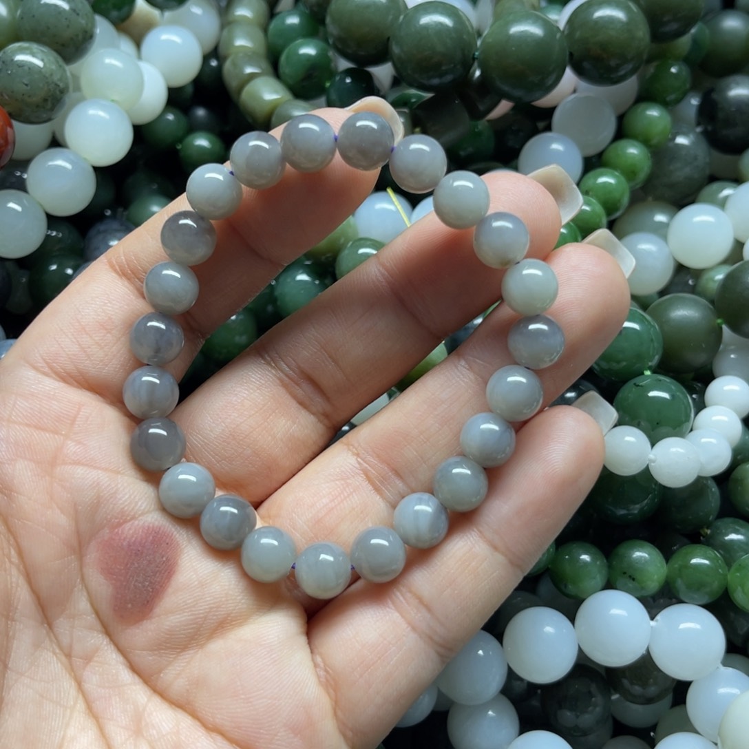 和田玉手链未镶嵌