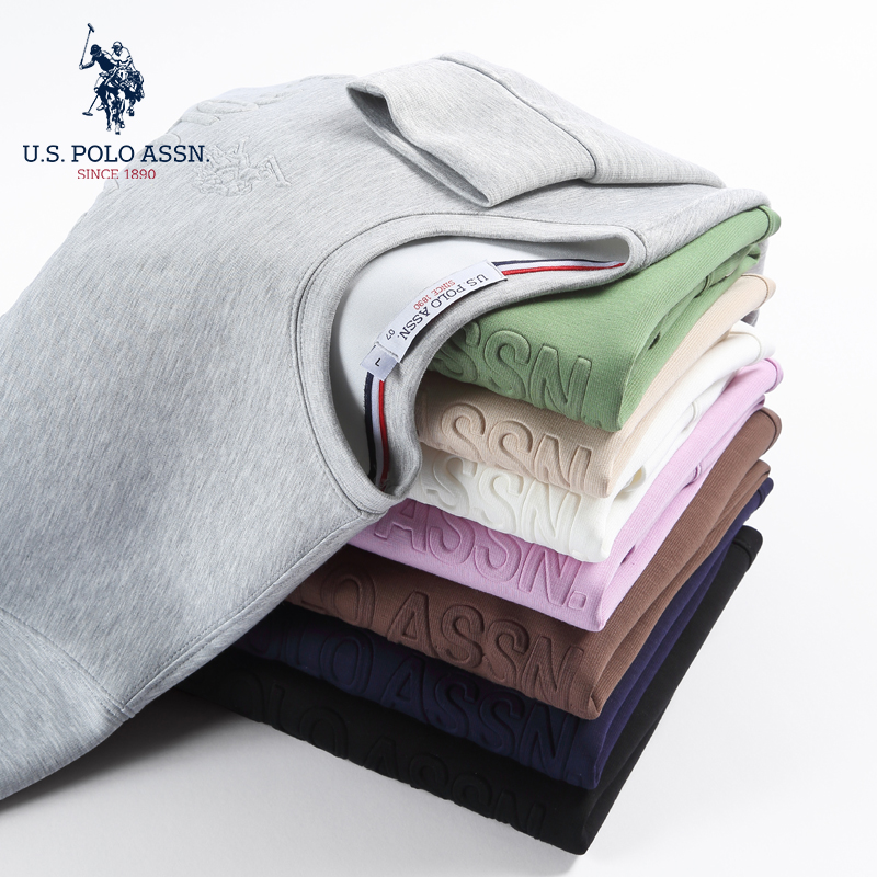 U.S.POLO ASSN.保暖圆领卫衣秋冬US23WY3613