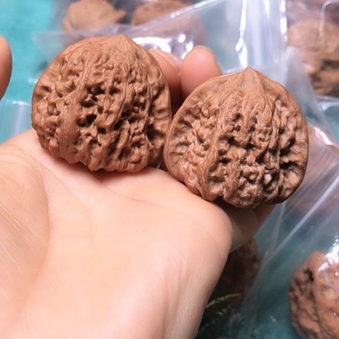 核桃核雕39平谷凹底全品