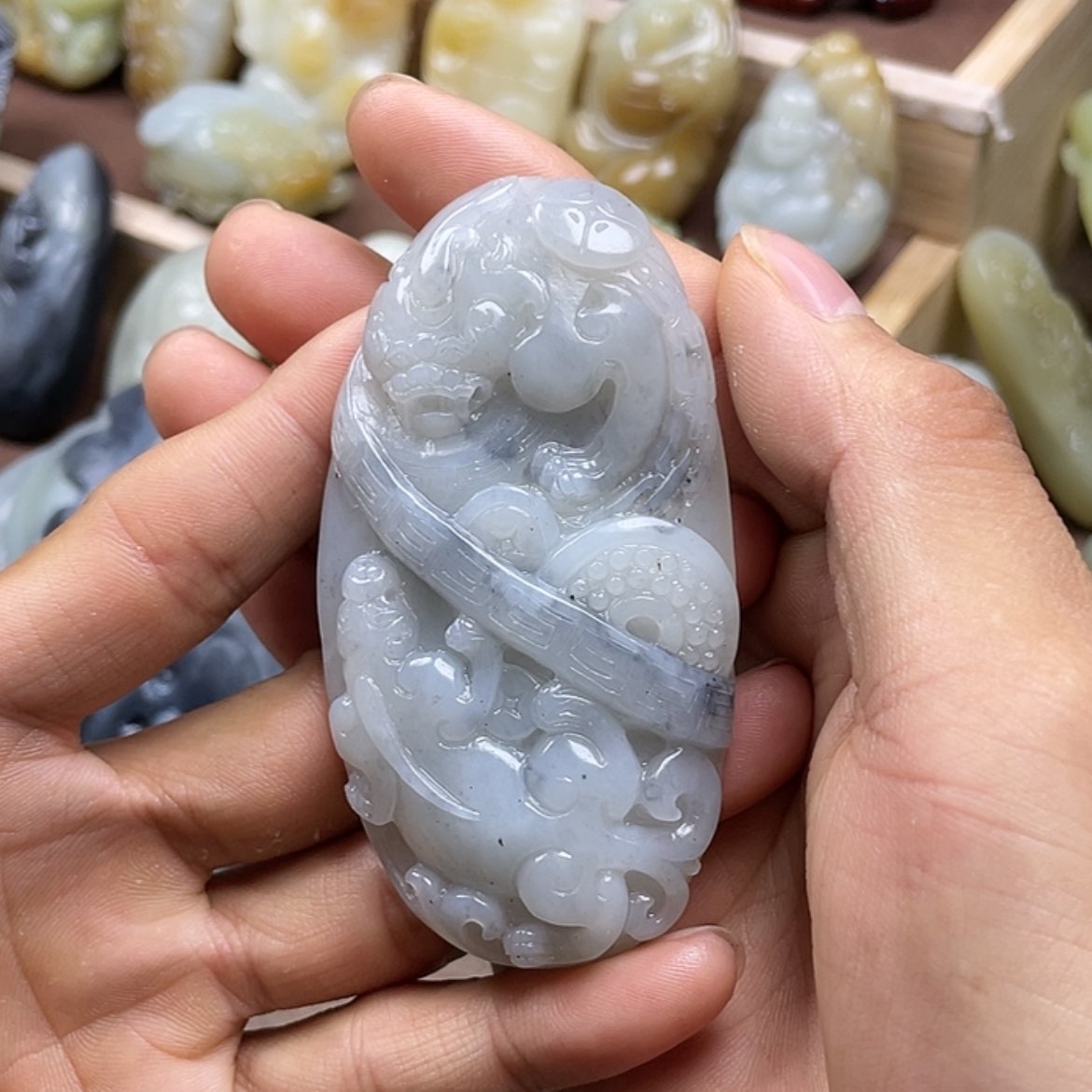 【闪购商品】和田玉颈饰未镶嵌陈****乐