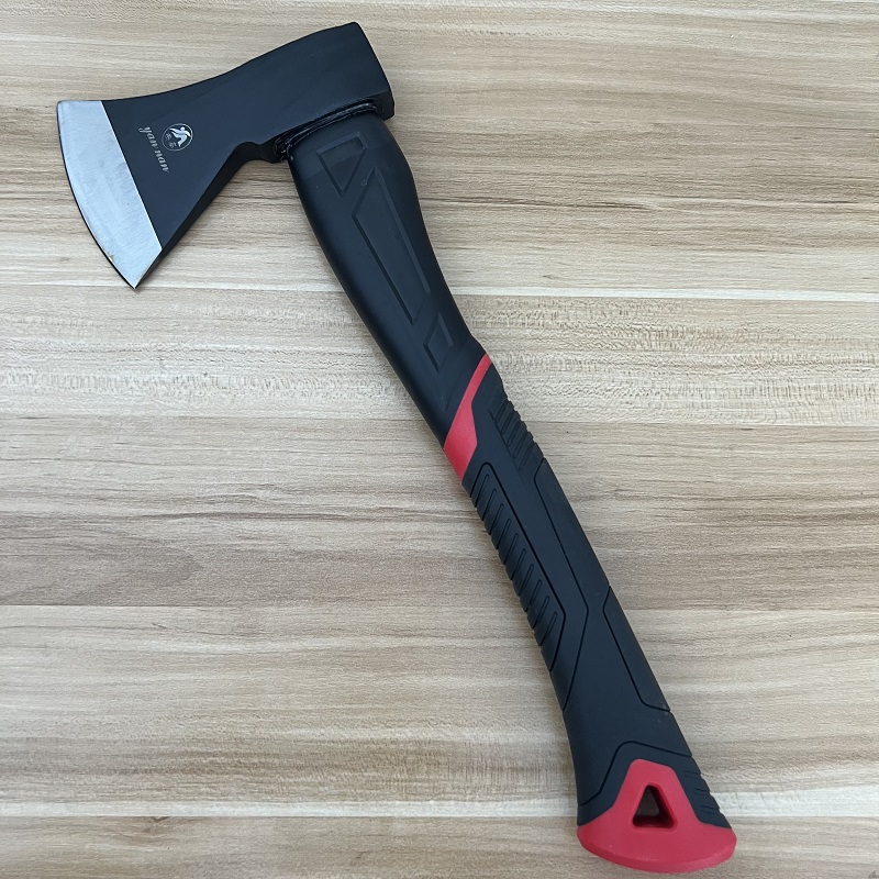 包塑柄斧子户外劈柴砍树家用 剁骨全钢锻打斧头防滑防震手柄