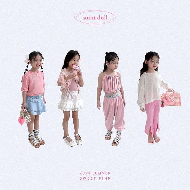 BBB编码 集合链接韩版套装女童洋气儿童