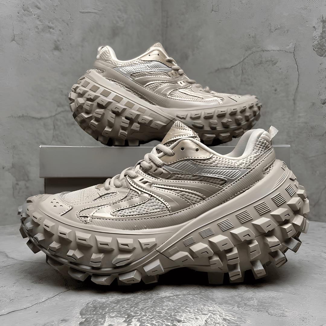 城市机能2025网红爆款轮胎底老爹鞋厚底增高情侣休闲运动鞋潮鞋子
