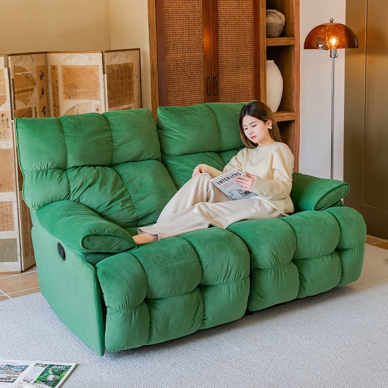 双人头等舱沙发电动懒人头等舱沙发可躺多功能客厅躺椅头等舱沙发