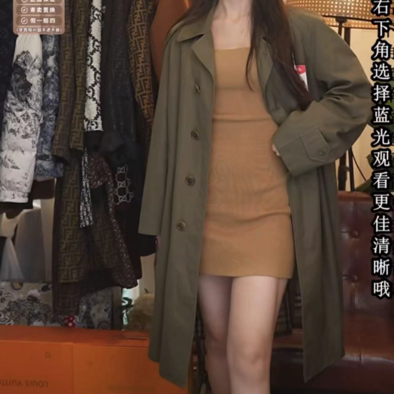 95新 BURBERRY/博柏利 潮奢  巴宝莉  风衣  xyl23201