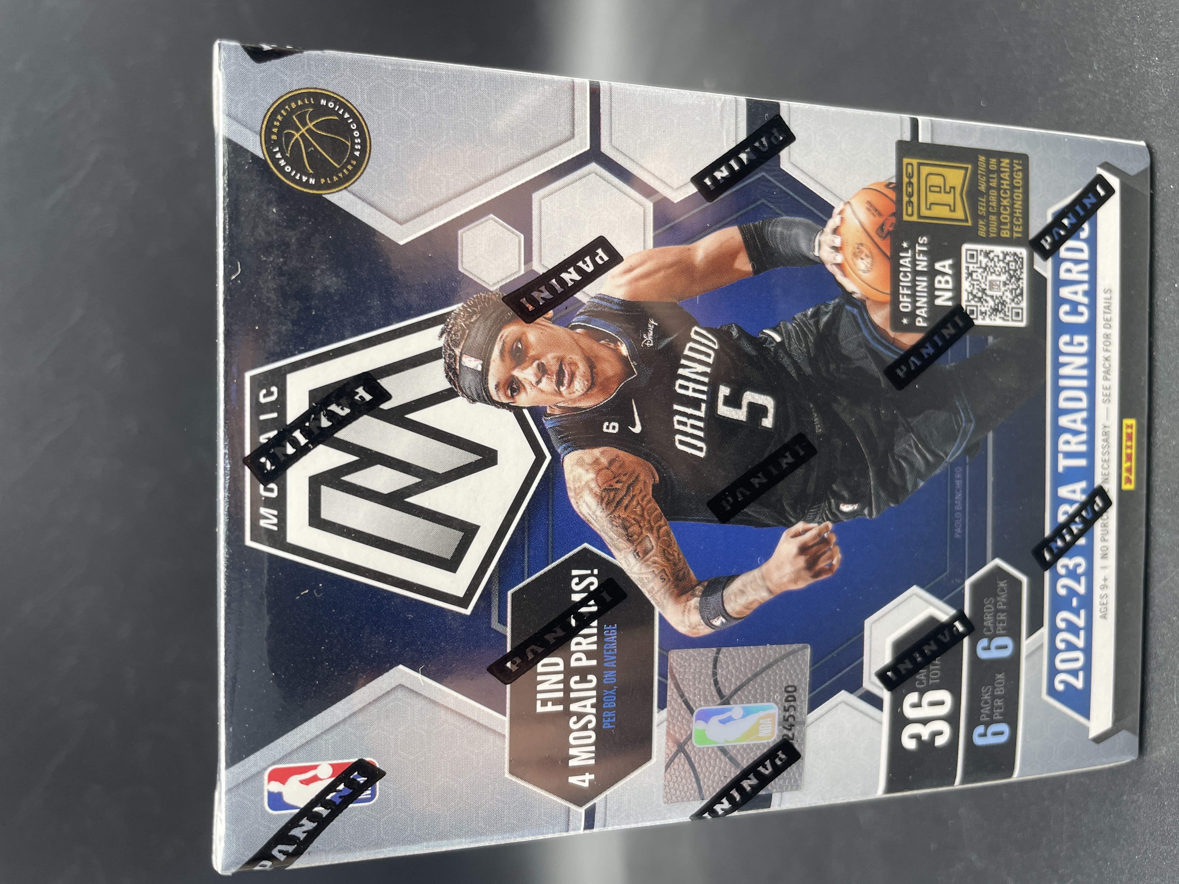 【拆盒】22-23 panini 马赛克雷 帕尼尼球星卡盲盒未成年禁止下单