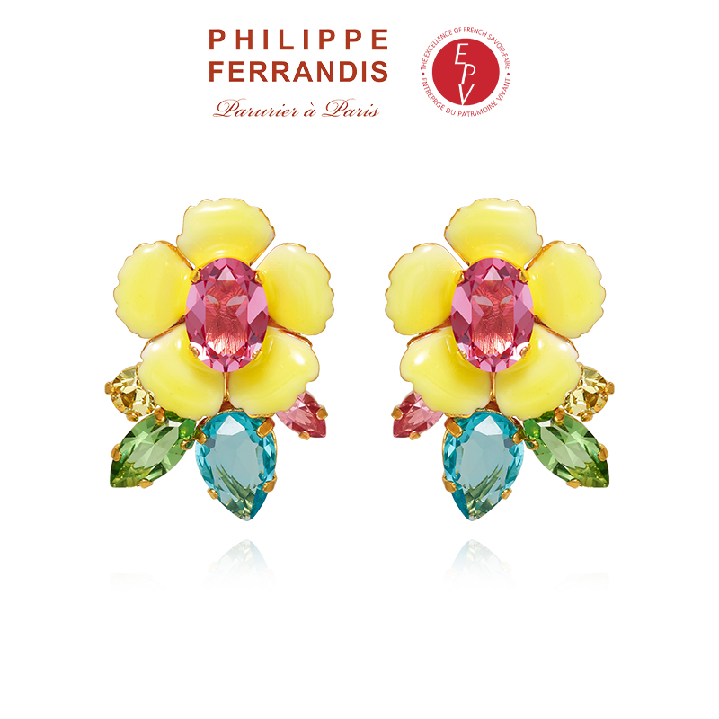PHILIPPE FERRANDIS 耳饰【法国进口】莫奈花园耳饰