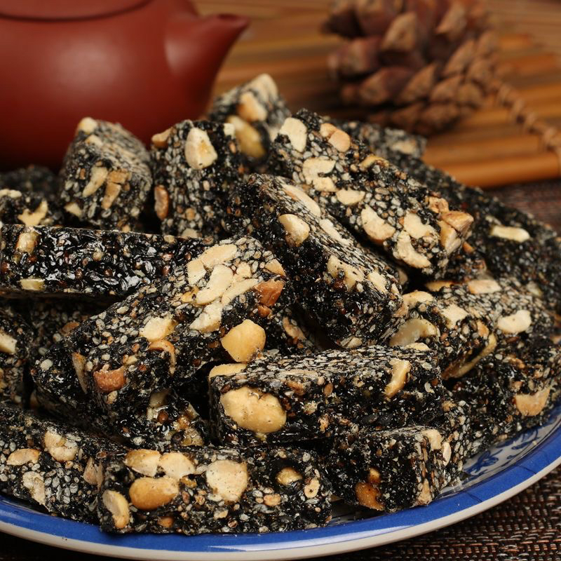 潮汕小食传统小吃茶点酥糖黑芝麻花生糖豆方豆条办公网红零食下午