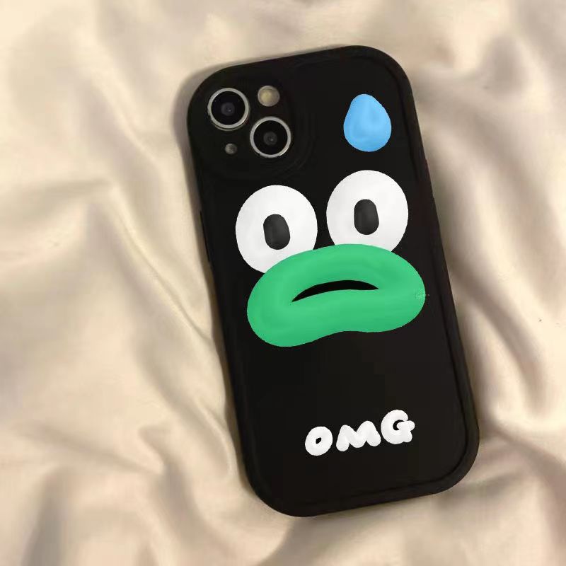 OMG表情适用iphone15/14/12/11/xr手机壳苹果13华为vivo小米oppo