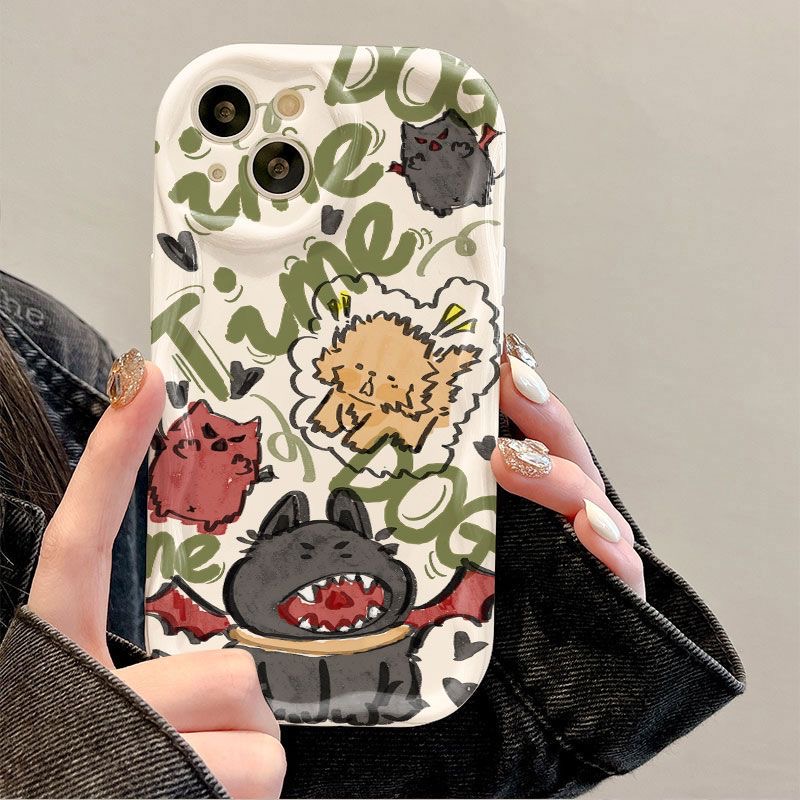 恐怖猫适用iphone15/14/12/11/xr手机壳苹果13华为vivo小米oppo