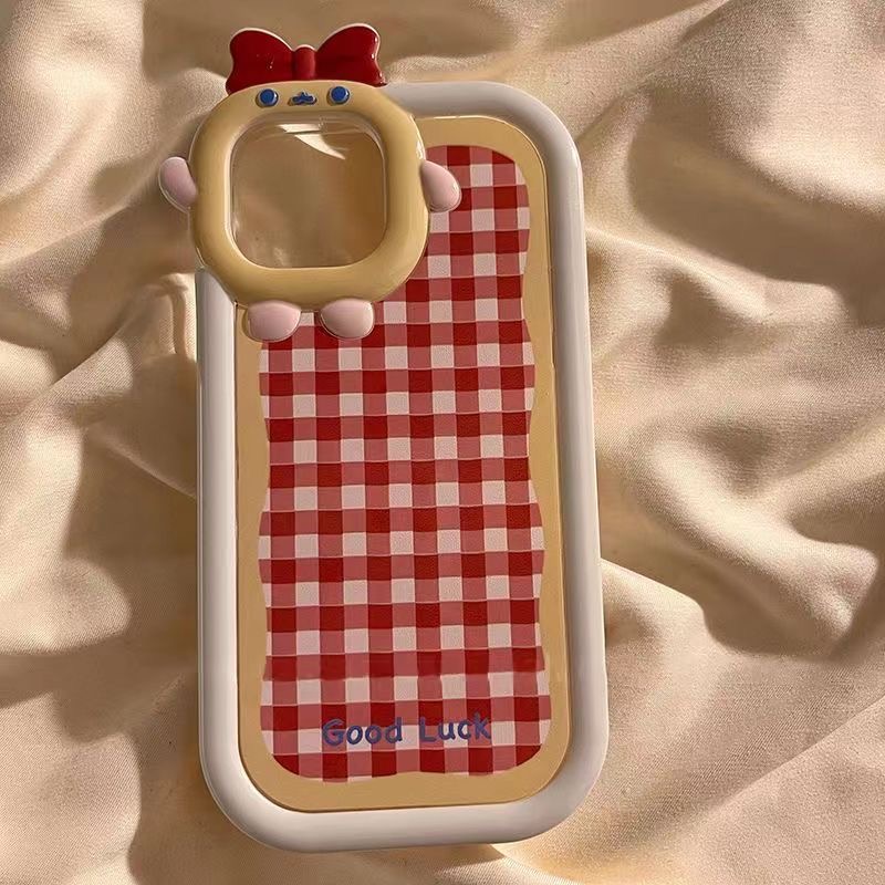 黄格交错适用iphone15/14/12/11/xr手机壳苹果13华为vivo小米oppo