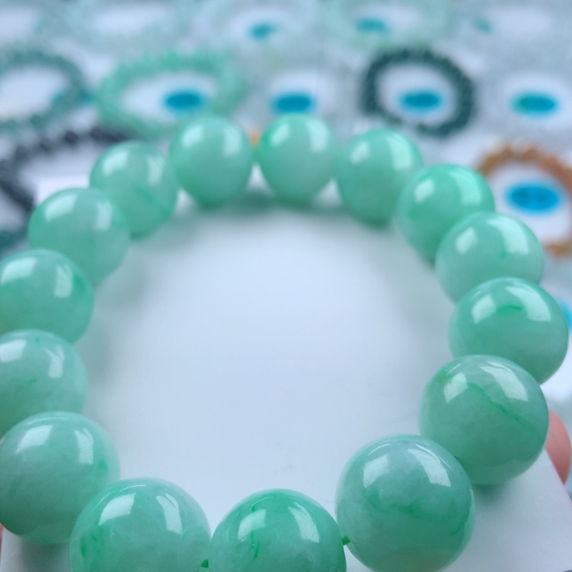 【闪购商品】翡翠手链未镶嵌喜****军14.7