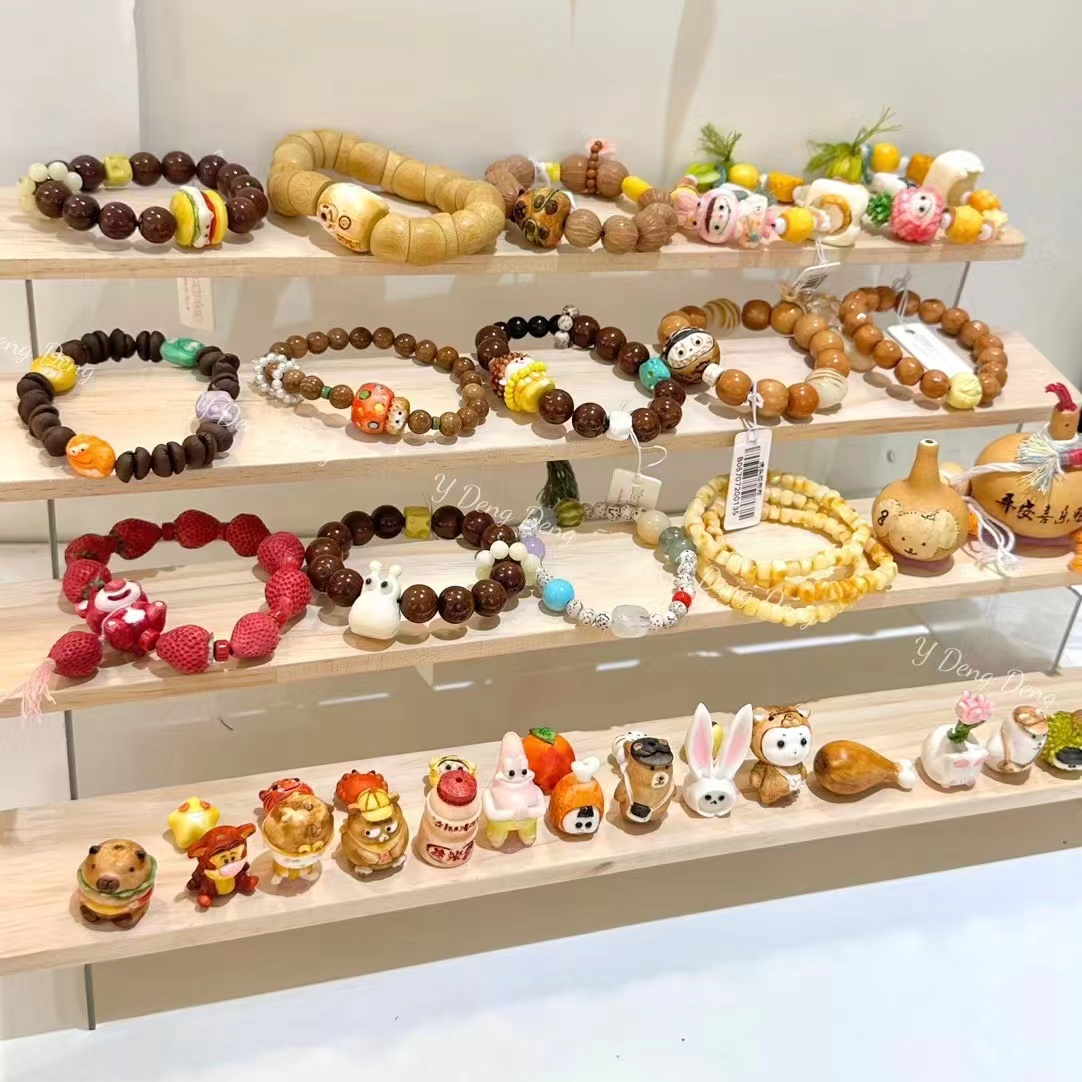 合金木质手链 手串DIY 百搭经典  时尚潮流