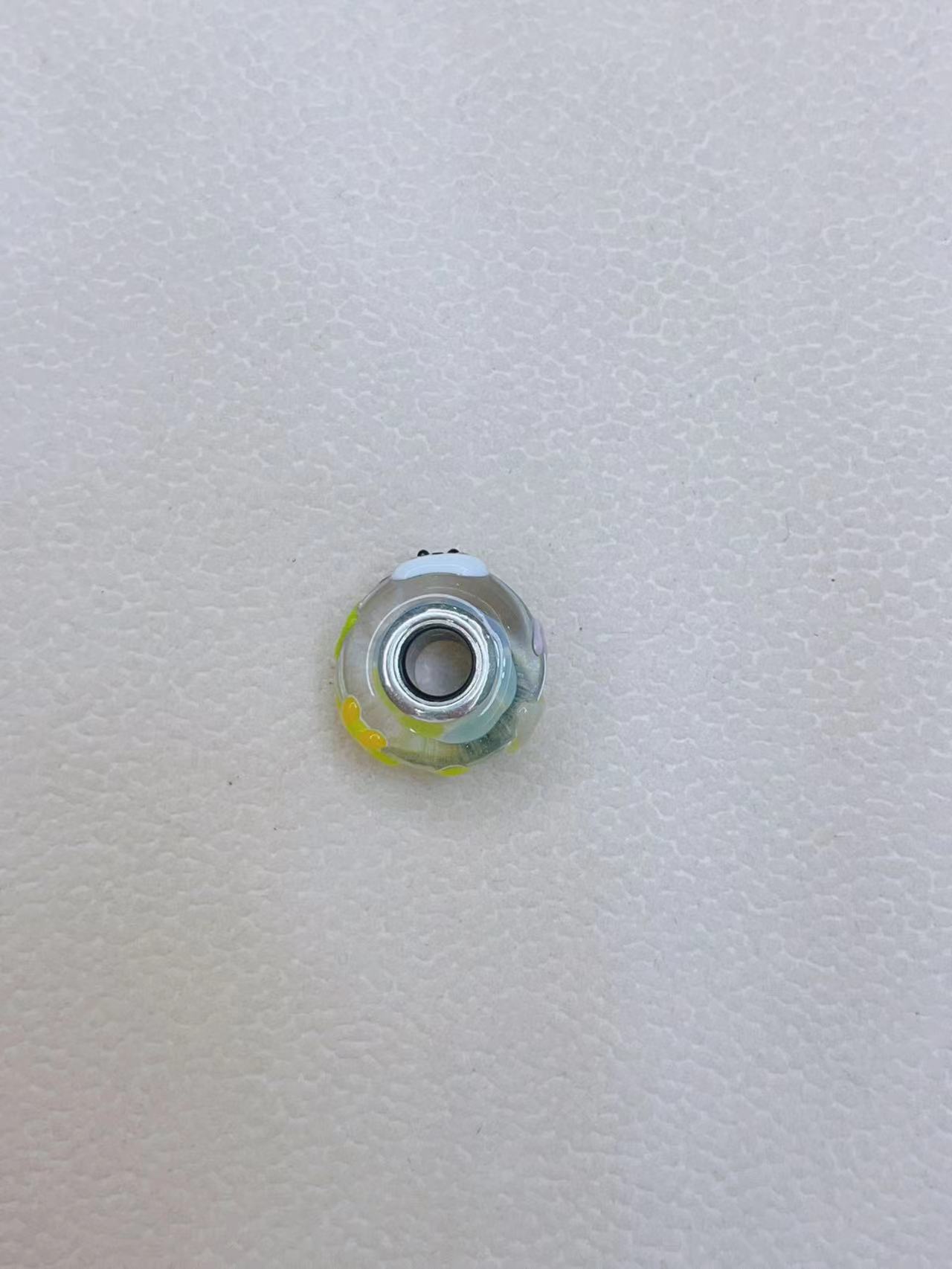 卡通帕恰珠子创意滴胶挂件DIY串珠手链项链珠子配件