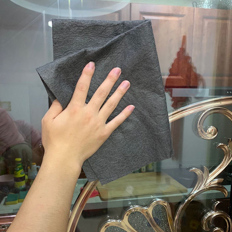 擦玻璃抹布擦镜子抹布家务清洁百洁布水痕不留痕无水印无痕吸水