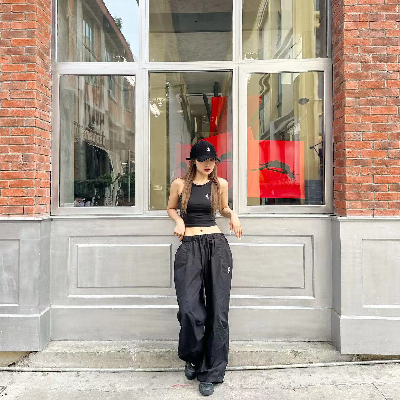 KIMMING 金大铭同款休闲工装裤 街舞爵士hiphop 男女同款