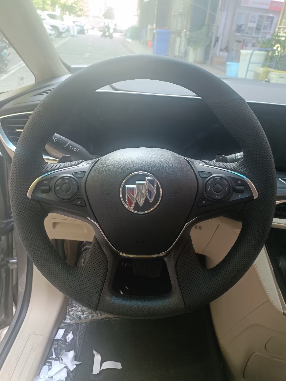 别克车系-专用手缝把套（下单备注车型年份+提供原车方向盘图片）