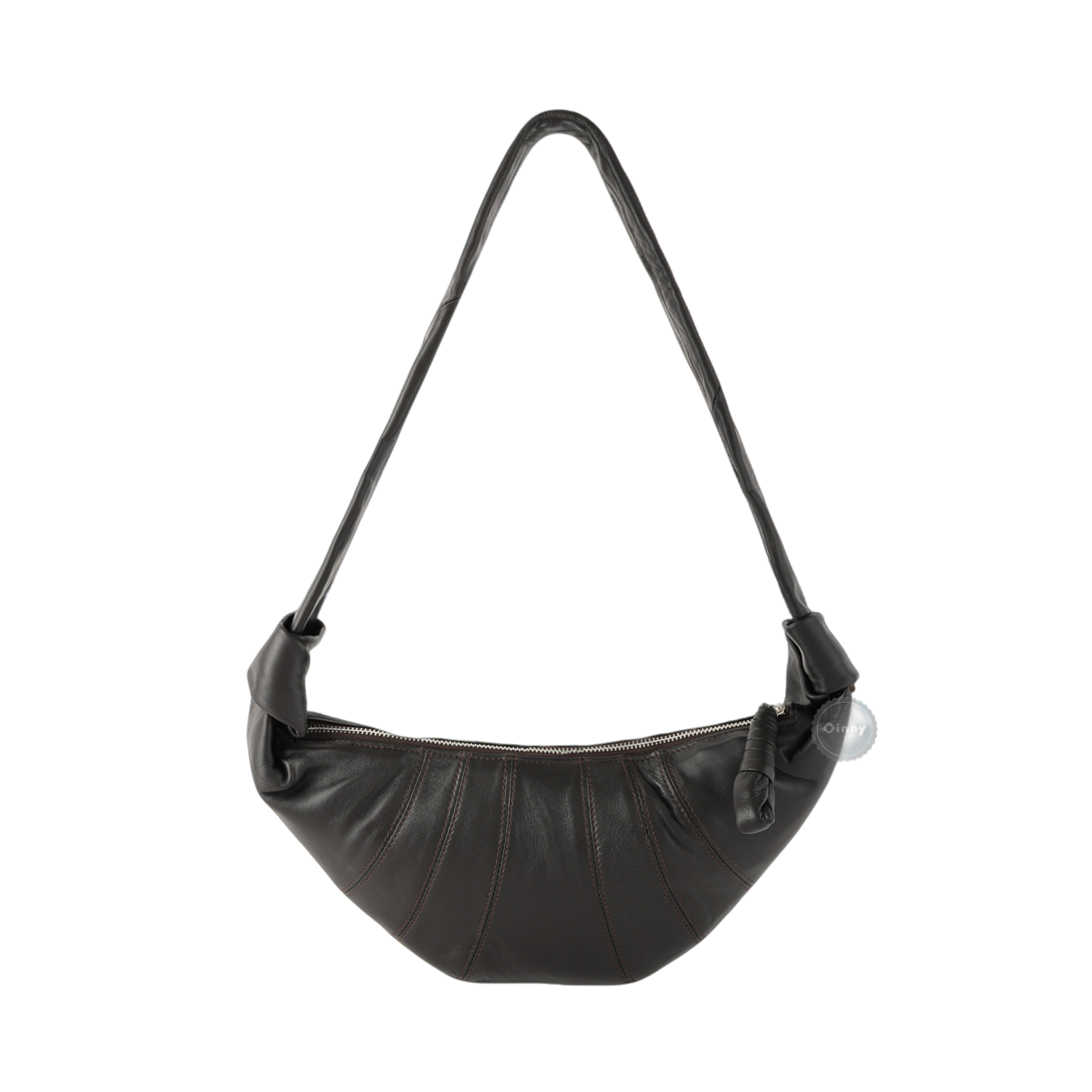 【达人专属】小众设计松弛慵懒羊皮牛角包2127