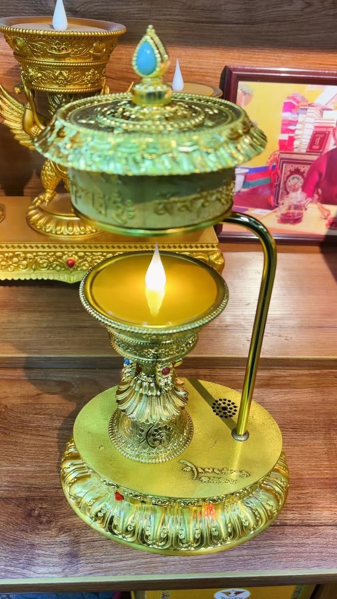 普帕尔仓嘛呢万经筒装饰品
