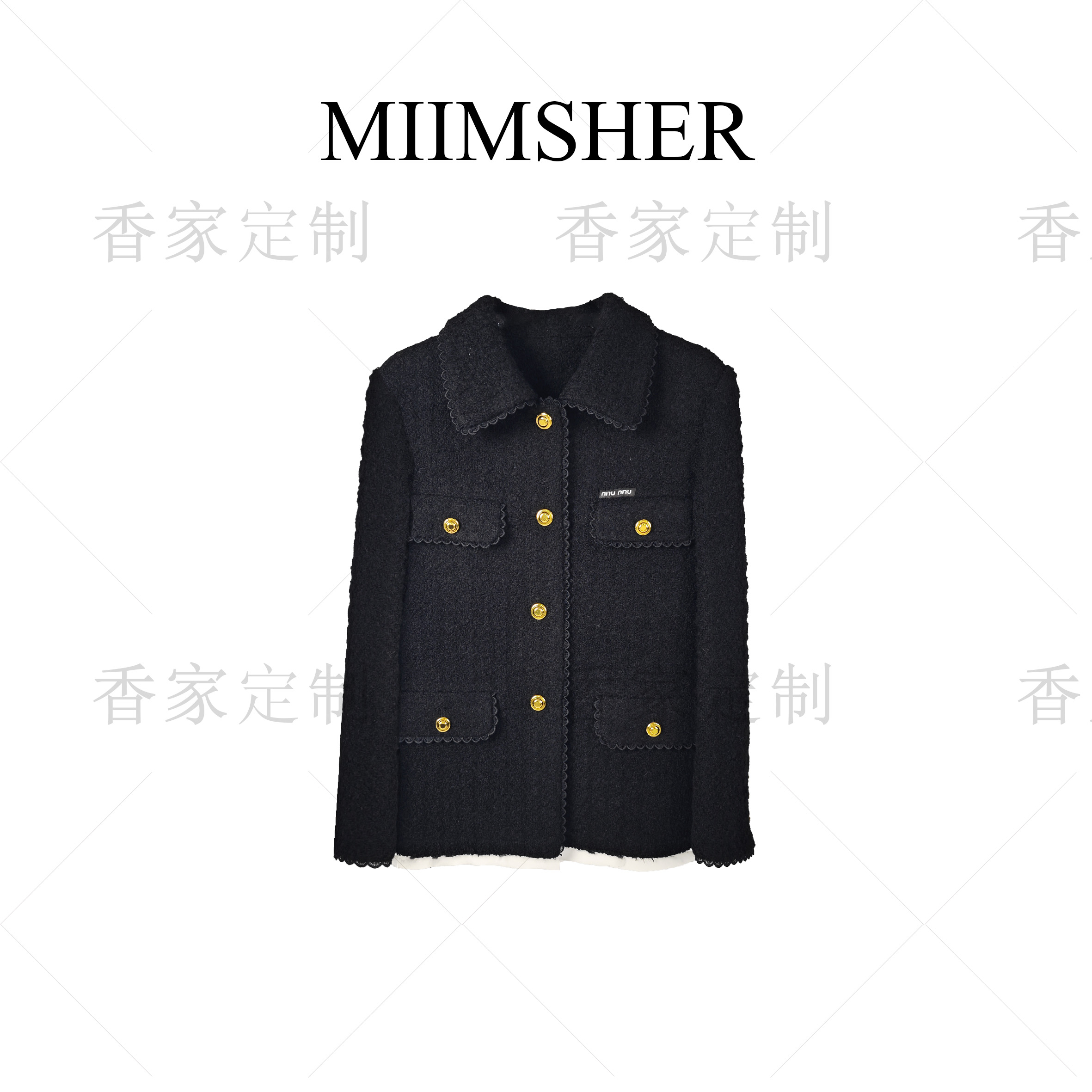 巴黎诗人小香风外套显瘦减龄洋气气质名媛时尚MS231338