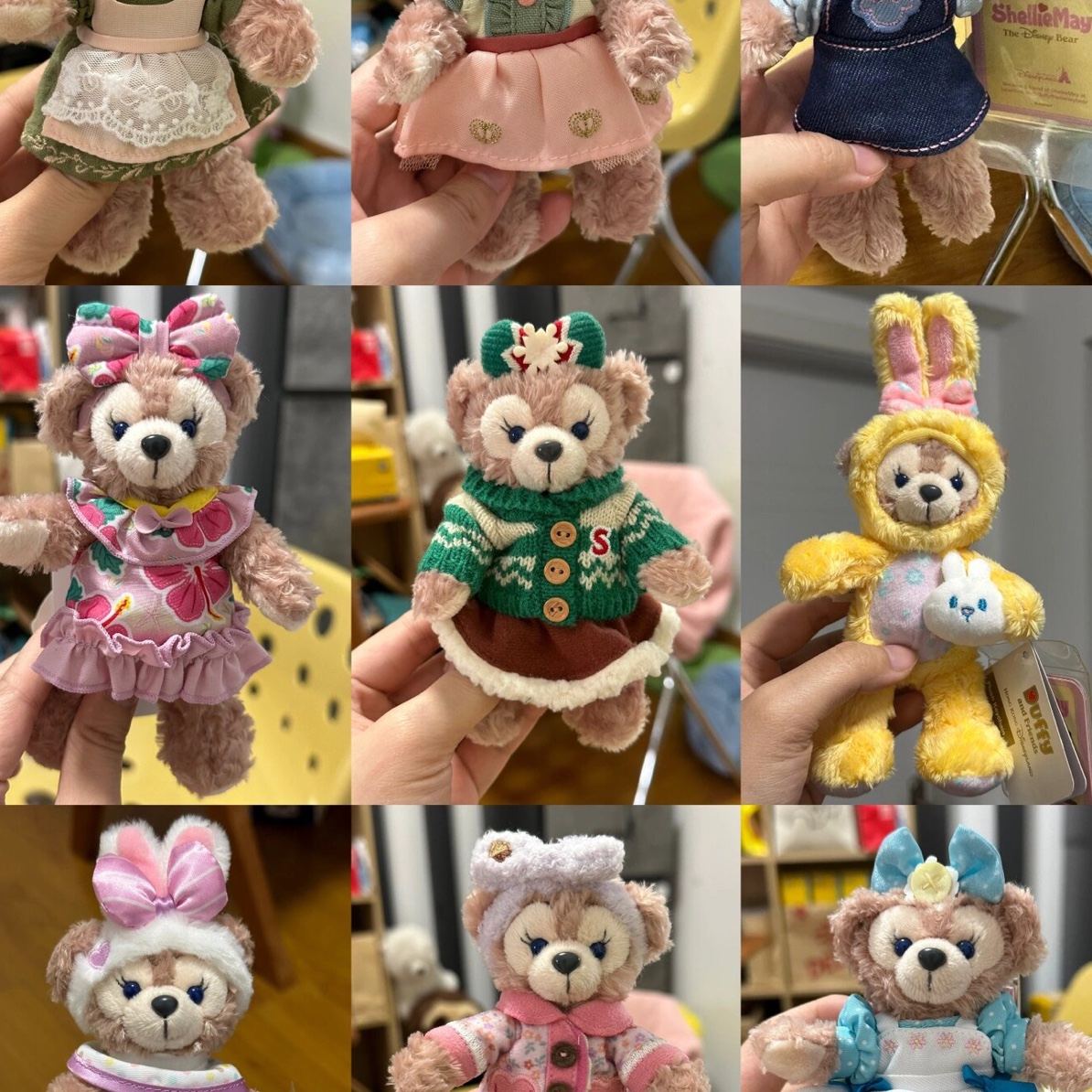 《乐园正品雪莉玫挂件合集B区》乐园正品玫玫挂件正版玩偶迪士尼