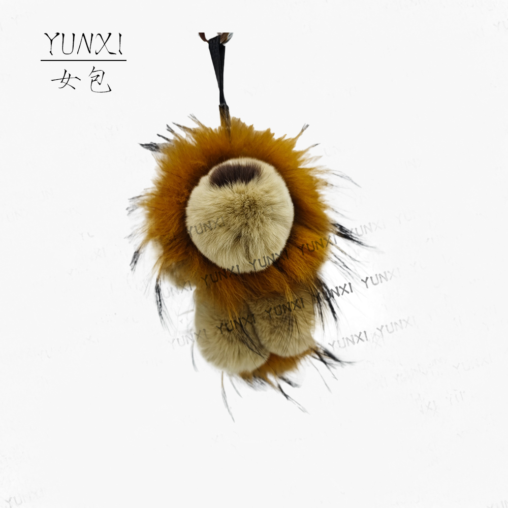 【云溪推荐】MoMo沫沫#长腿小狮子棕色时尚女士气质斜挎单肩包