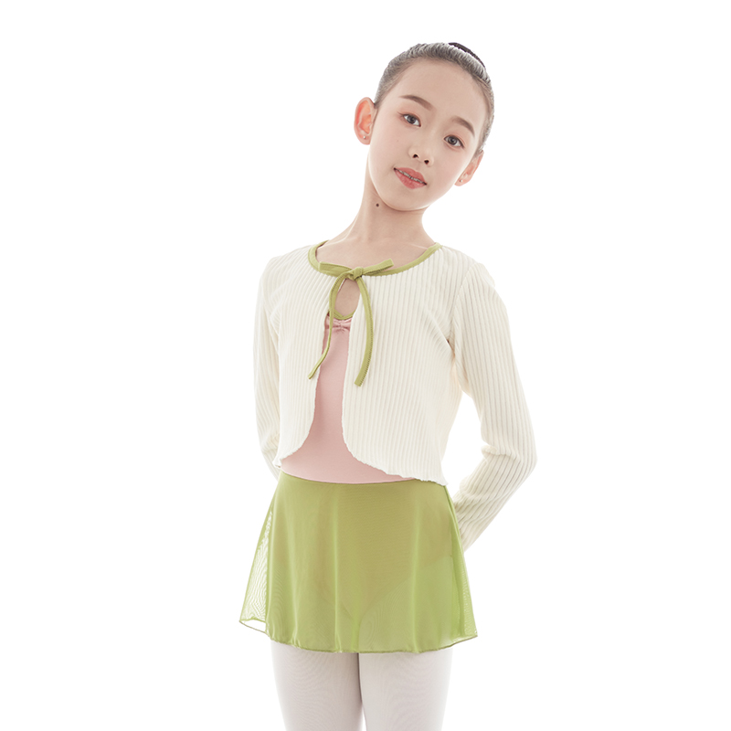 儿童舞蹈服芭蕾坎肩披肩外套舞蹈披肩芭蕾舞练功服上衣舞蹈小坎肩