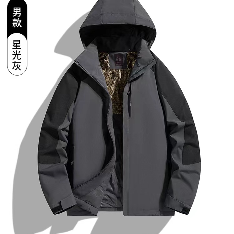 （户外）99699男士二棉风衣