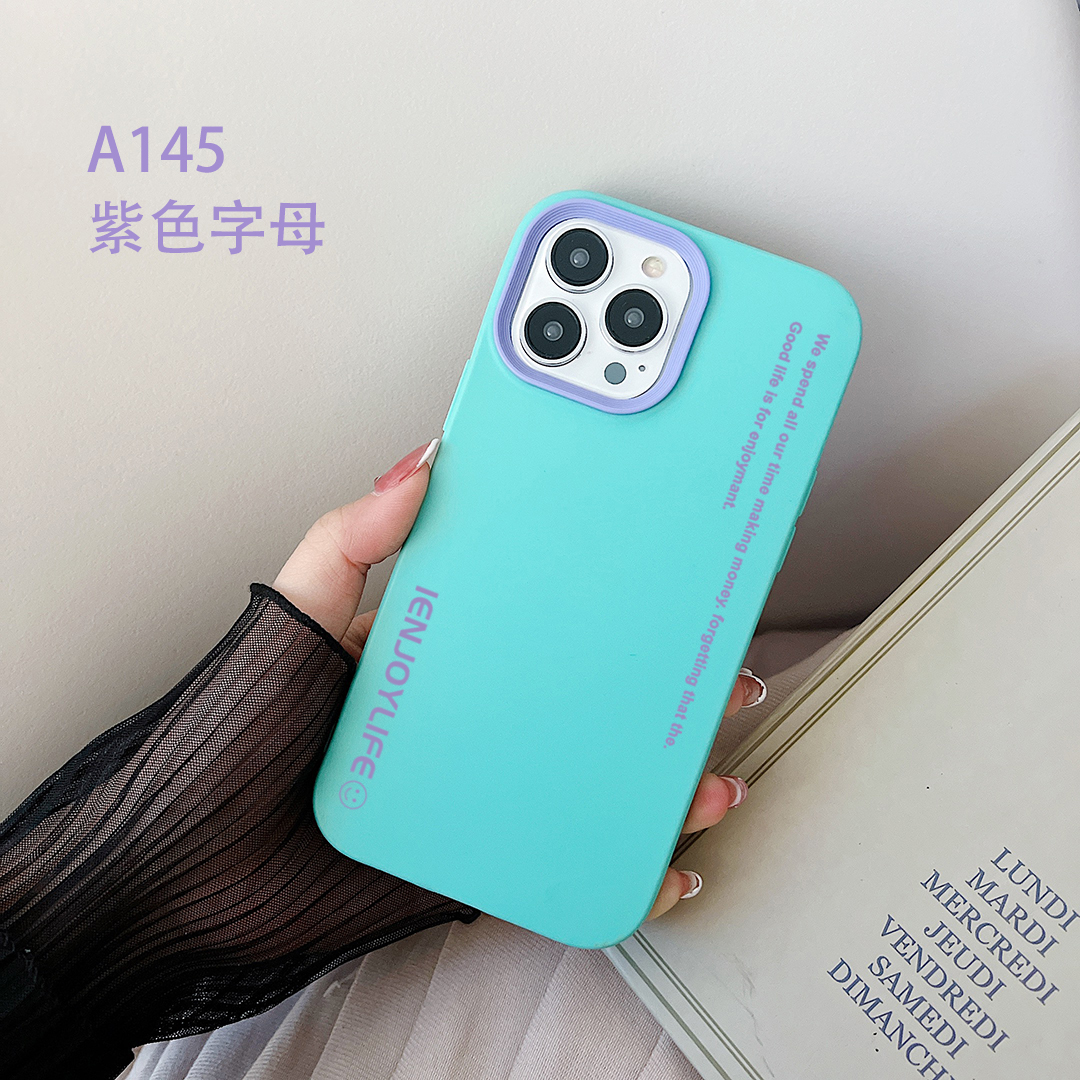 欧美风英文三合一手机壳VIVOS16E/S15/IQOOZ1/u3/y76/x90/x60简约