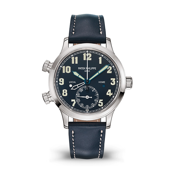 99新 Patek Philippe/百达翡丽 2021年白金飞行员腕表7234G-001