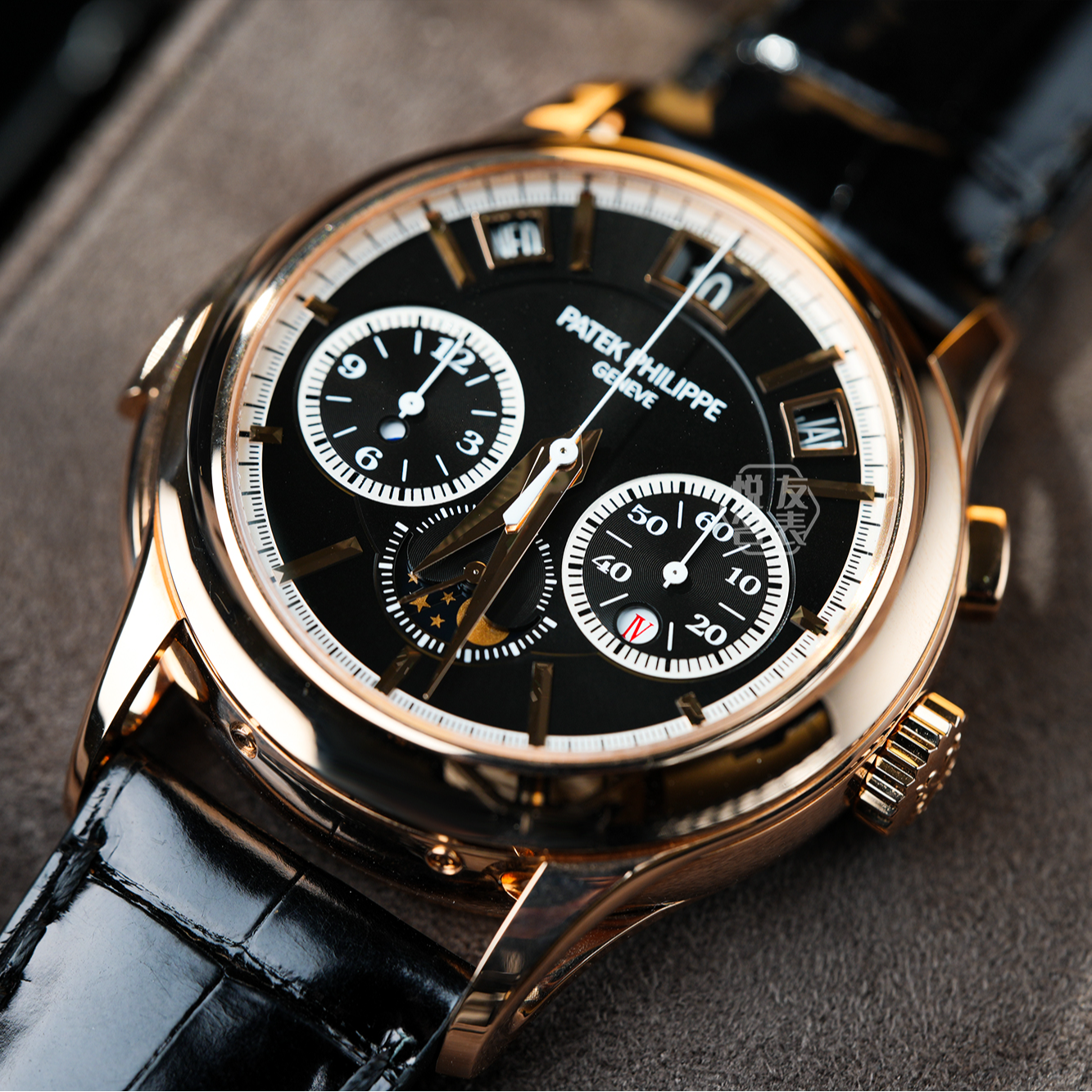 99新 Patek Philippe/百达翡丽 三问5208R-001 万年历