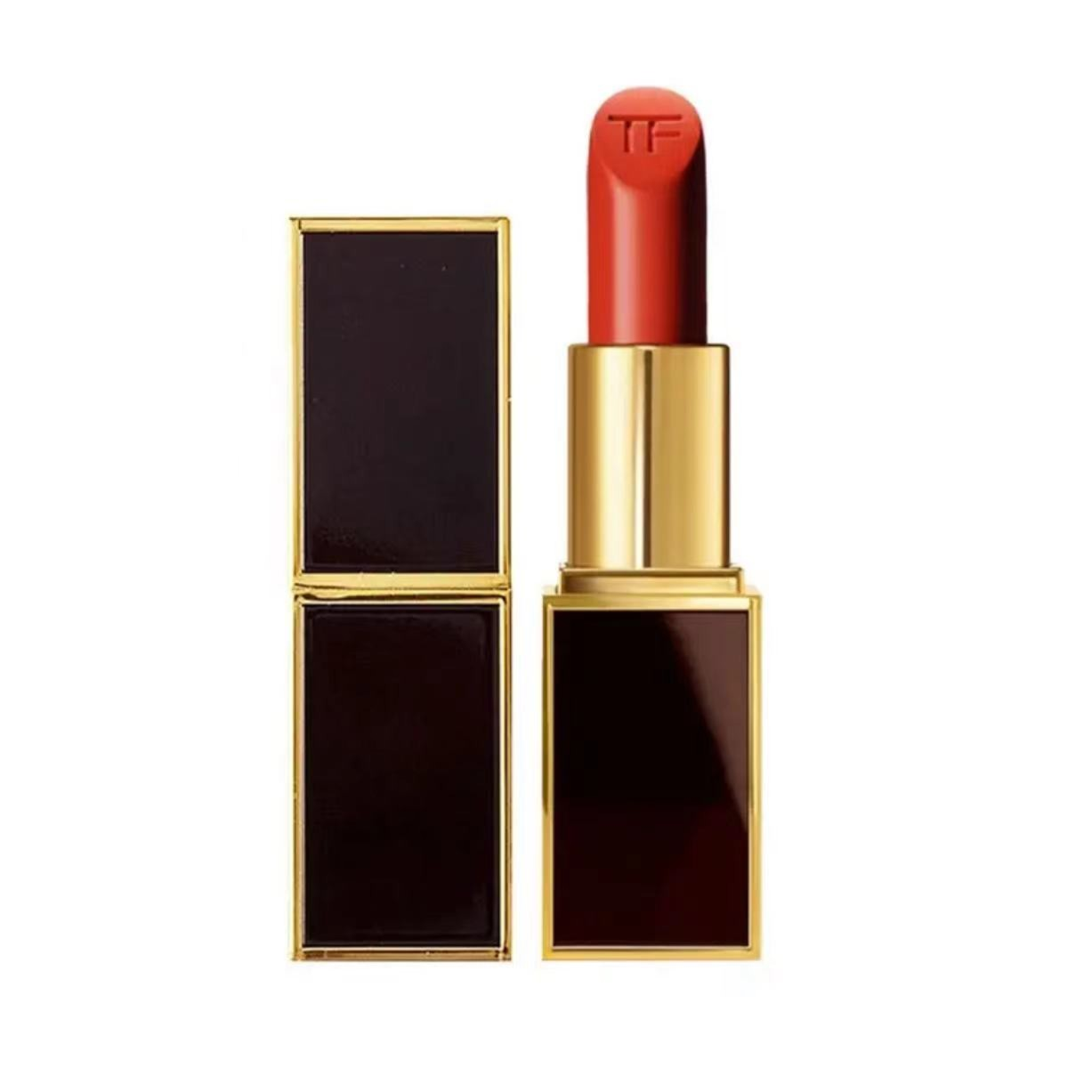 TF烈焰激情幻魅唇膏经典黑管哑光口红礼盒装C