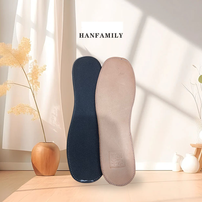 Han Family大汉之家水洗马皮男女通用防臭透气垫脚纯色