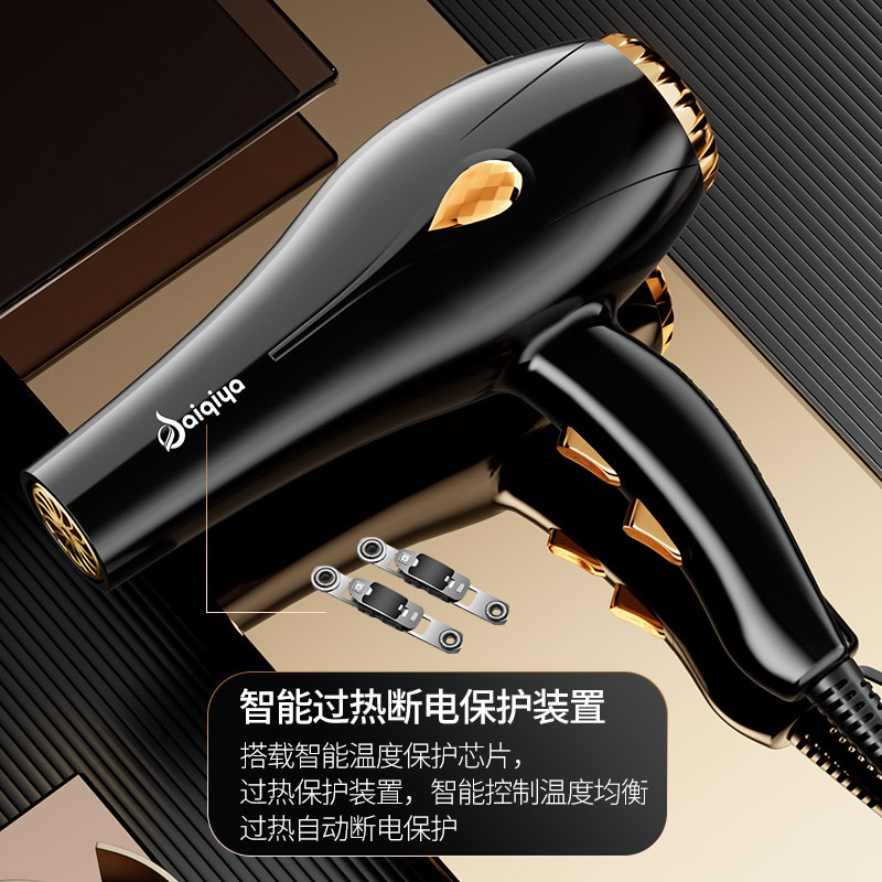 SAIQIYA/赛琦雅家用大功率理发店电吹风学生冷热风吹风机不伤发