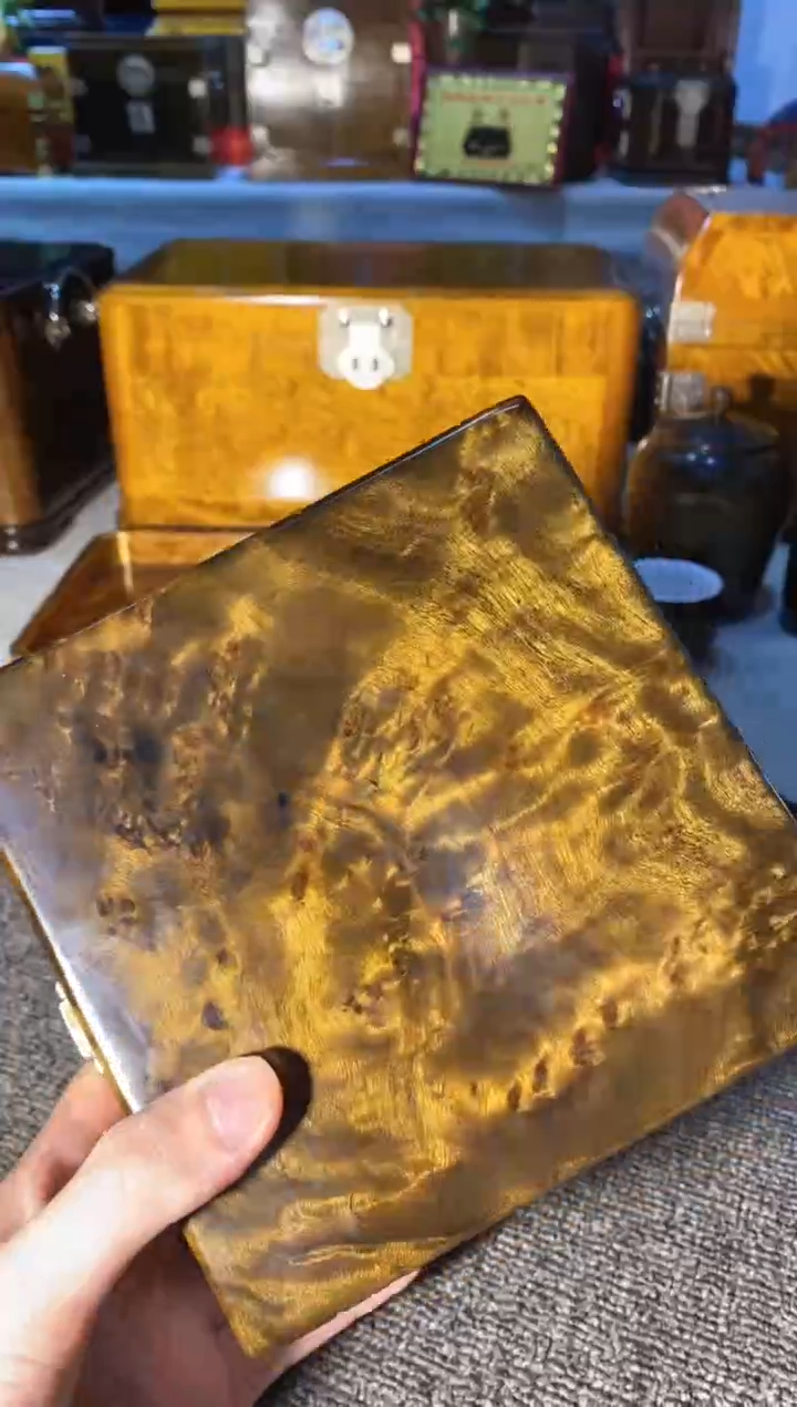 【闪购商品】金丝楠木艺阴沉首饰盒F2