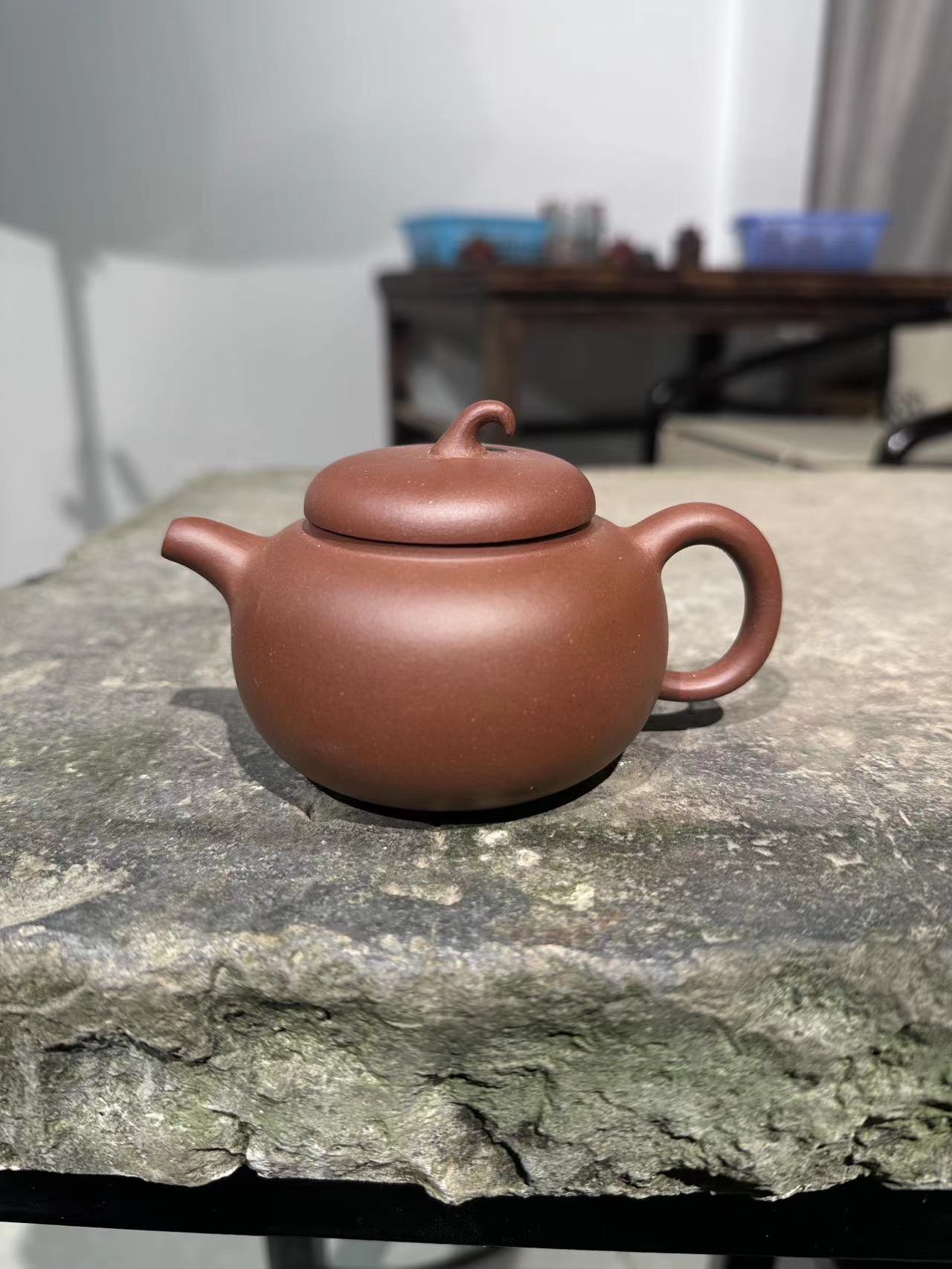 宜兴紫砂柿园壶