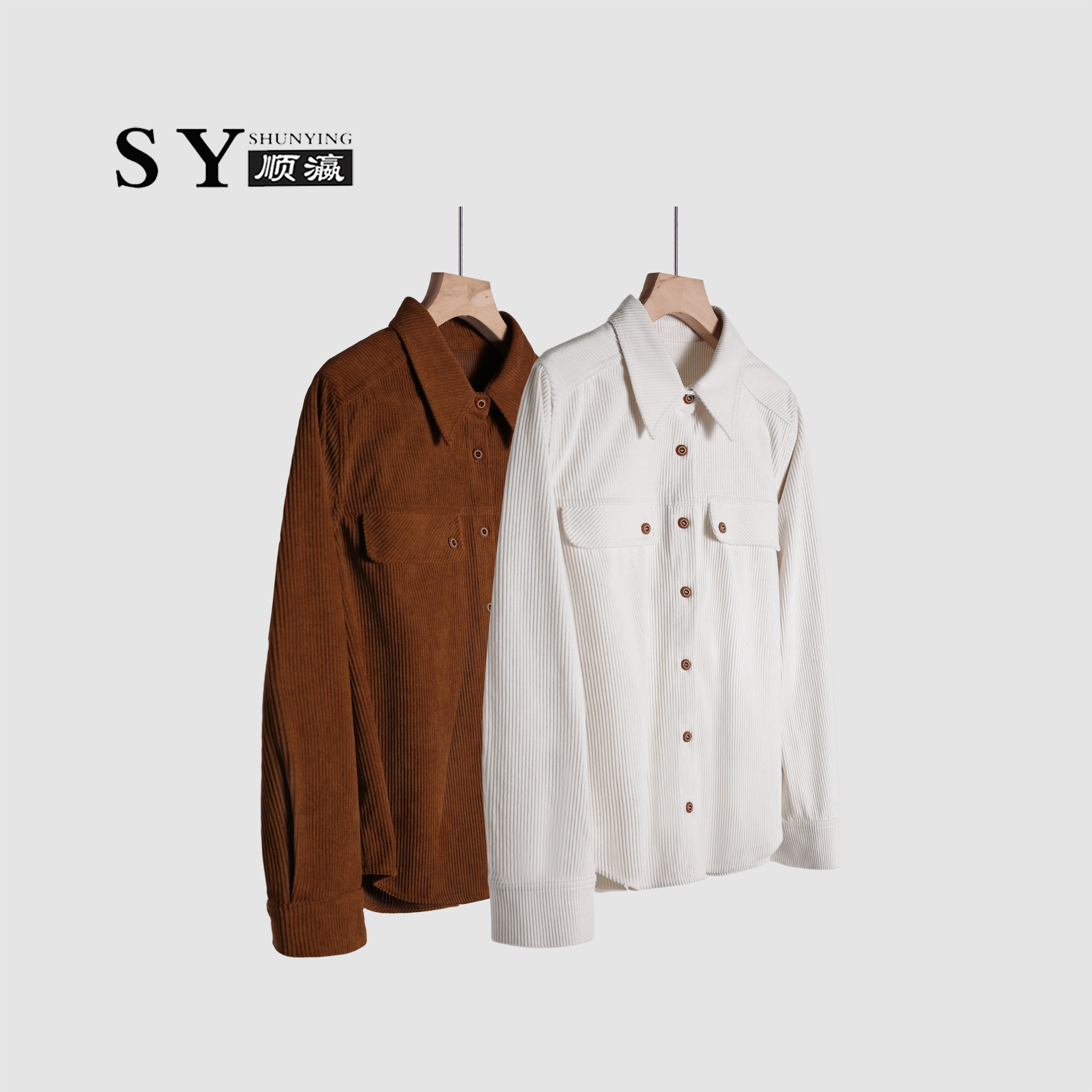 顺瀛【美丽条法式衬衣】柔飒皆可高品质美拉德色系叠搭神器SYM3259