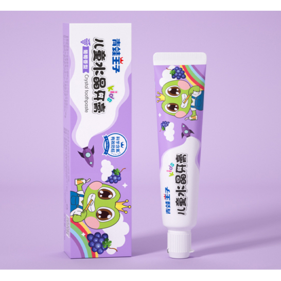 水晶牙膏葡萄味