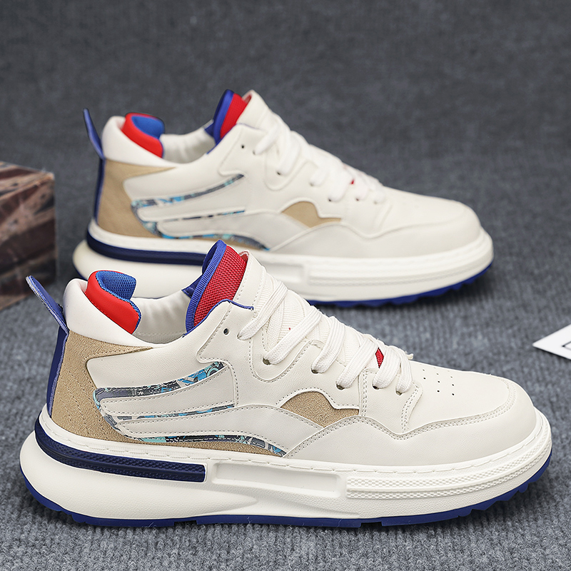 回力瑞男鞋2023新款冬季潮流百搭休闲厚底运动平板鞋防滑小白潮鞋