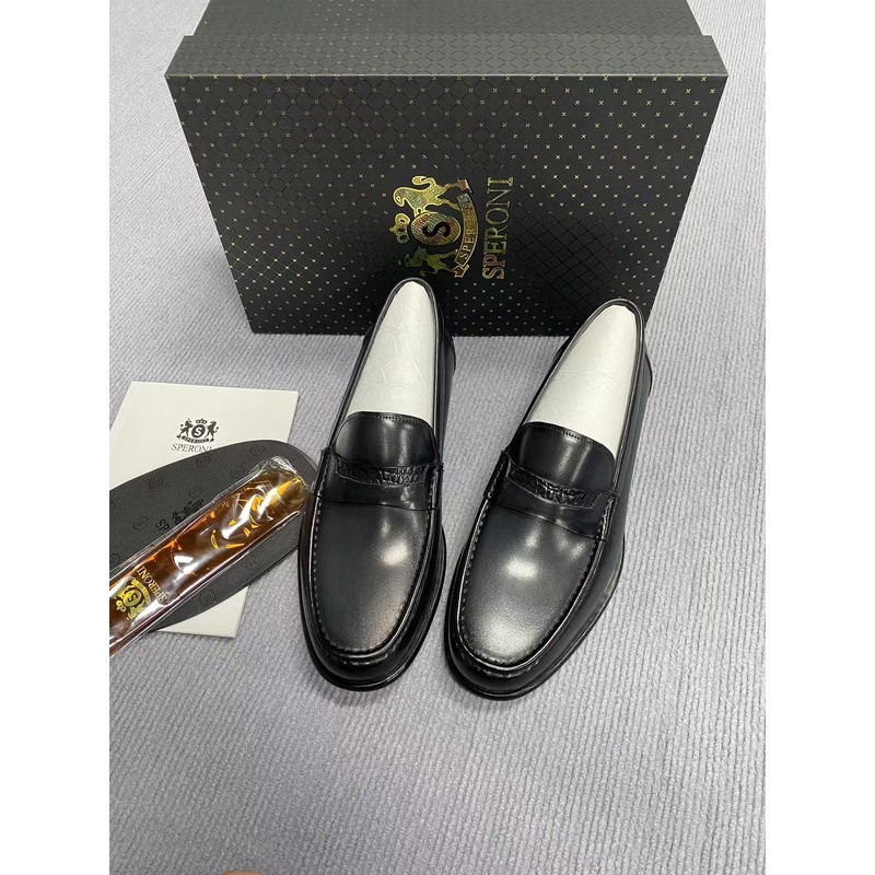 意大利铁狮丹尼男士正装商务皮鞋 乐福鞋 固特异手工鞋 结婚皮鞋