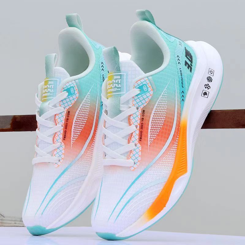 春秋网鞋季新款男鞋青少年跑步透气学生鞋男士百搭低帮舒适休闲鞋